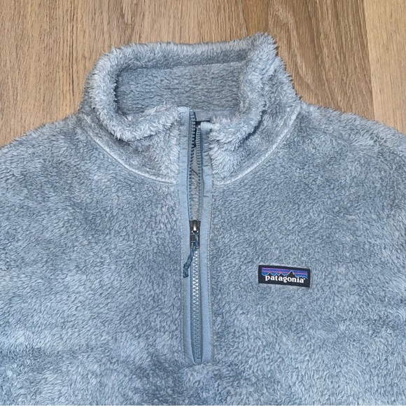 Patagonia Women’s Blue Los Gatos 1/4 Zip Fleece Jacket - Size Small - Picture 3 of 7